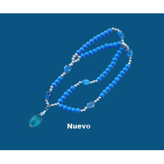 Mod.755 Pulsera Milagrosa doble con medallas esmaltadas