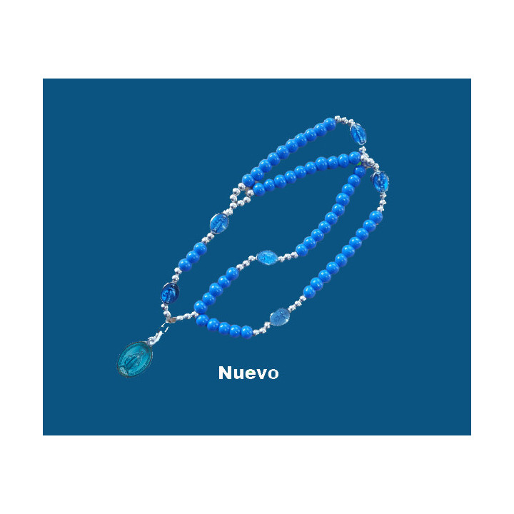 Mod.755 Pulsera Milagrosa doble con medallas esmaltadas
