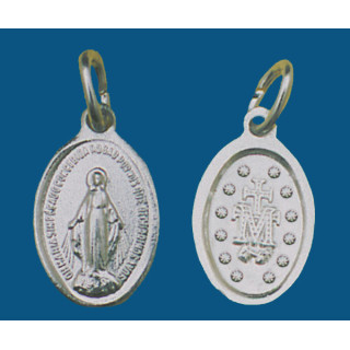 Medalla pequeña de aluminio en blanco. Bolsa de 200 uds.(15mm) Mod.10