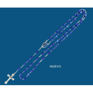 Mod.544 Rosario Ojo de Gato Ovalado V. Milagrosa.(49cm)