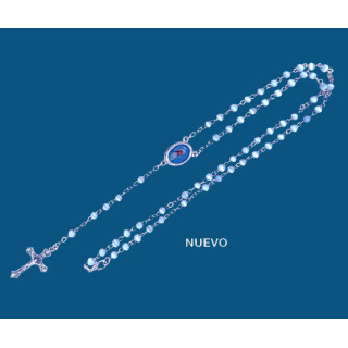 Mod.545 Rosario Ojo de Gato redondo V. Milagrosa.(47cm)