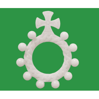 Mod.532 Rosario de dedo fosforescente